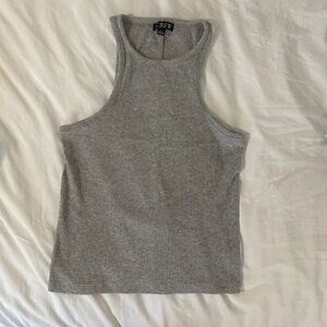 J.Crew High Neck Ribbed Tank Top